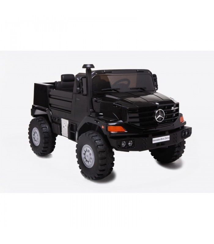 Voiture électrique autoportée Mercedes-Benz Zetros 24V noire