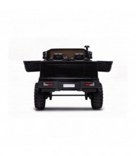 Voiture électrique autoportée Mercedes-Benz Zetros 24V noire