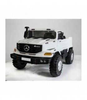 Voiture électrique autoportée Mercedes-Benz Zetros 24V blanc