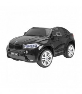 Voiture électrique 2 places 12V BMW X6M Noire - Pack Luxe