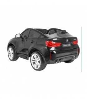 Voiture électrique 2 places 12V BMW X6M Noire - Pack Luxe