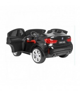Voiture électrique 2 places 12V BMW X6M Noire - Pack Luxe