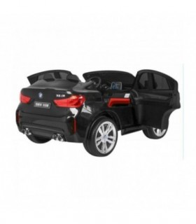 Voiture électrique 2 places 12V BMW X6M Noire - Pack Luxe