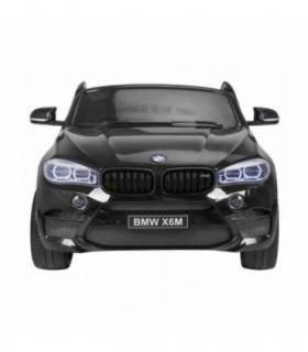 Voiture électrique 2 places 12V BMW X6M Noire - Pack Luxe