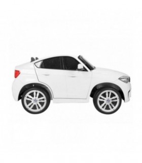Voiture électrique 2 places 12V BMW X6M Blanche - Pack Luxe