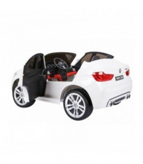 Voiture électrique 2 places 12V BMW X6M Blanche - Pack Luxe