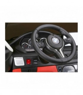 Voiture électrique 2 places 12V BMW X6M Blanche - Pack Luxe