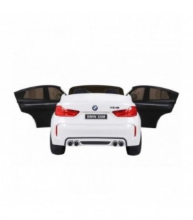 Voiture électrique 2 places 12V BMW X6M Blanche - Pack Luxe