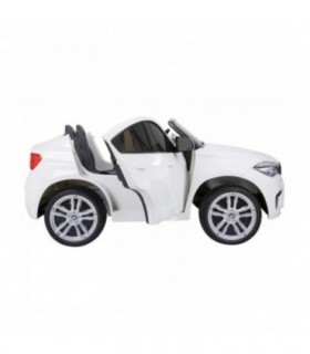 Voiture électrique 2 places 12V BMW X6M Blanche - Pack Luxe