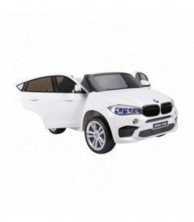 Voiture électrique 2 places 12V BMW X6M Blanche - Pack Luxe