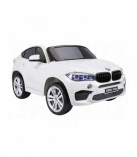 Voiture électrique 2 places 12V BMW X6M Blanche - Pack Luxe