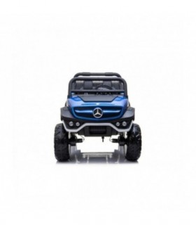 Voiture électrique miniature Mercedes-Benz UNIMOG - Bleue Té