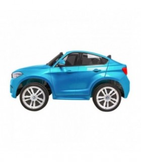 Voiture électrique 2 places 12V BMW X6M Bleue Métallisée - Pack Luxe
