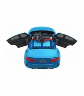 Voiture électrique 2 places 12V BMW X6M Bleue Métallisée - Pack Luxe