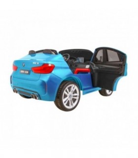 Voiture électrique 2 places 12V BMW X6M Bleue Métallisée - Pack Luxe