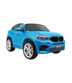Voiture électrique 2 places 12V BMW X6M Bleue Métallisée - Pack Luxe