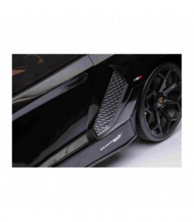 copy of Lamborghini Aventador 90 watts + MP4 voiture enfant électrique 24  volts 2 places