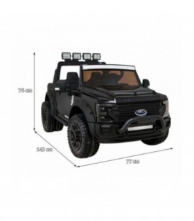 Voiture électrique 2 places 24V Jeep Ford Duty Noire