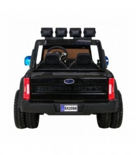 Voiture électrique 2 places 24V Jeep Ford Duty Noire