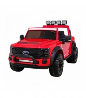 Voiture électrique 2 places 24V Jeep Ford Duty Rouge