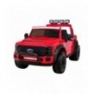 Voiture électrique 2 places pour enfant 24V Jeep Ford Duty Rouge