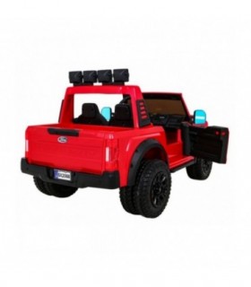 Voiture électrique 2 places 24V Jeep Ford Duty Rouge