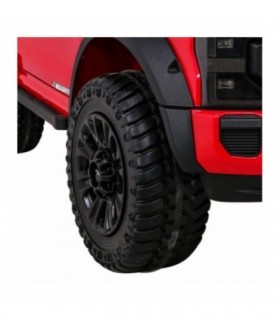 Voiture électrique 2 places 24V Jeep Ford Duty Rouge