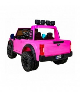 Voiture électrique 2 places 24V Jeep Ford Duty Rose