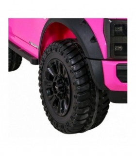 Voiture électrique 2 places 24V Jeep Ford Duty Rose