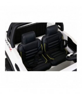 Voiture électrique 2 places2x12V Toyota Hilux Blanche