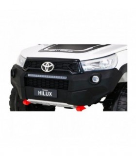 Voiture électrique 2 places2x12V Toyota Hilux Blanche