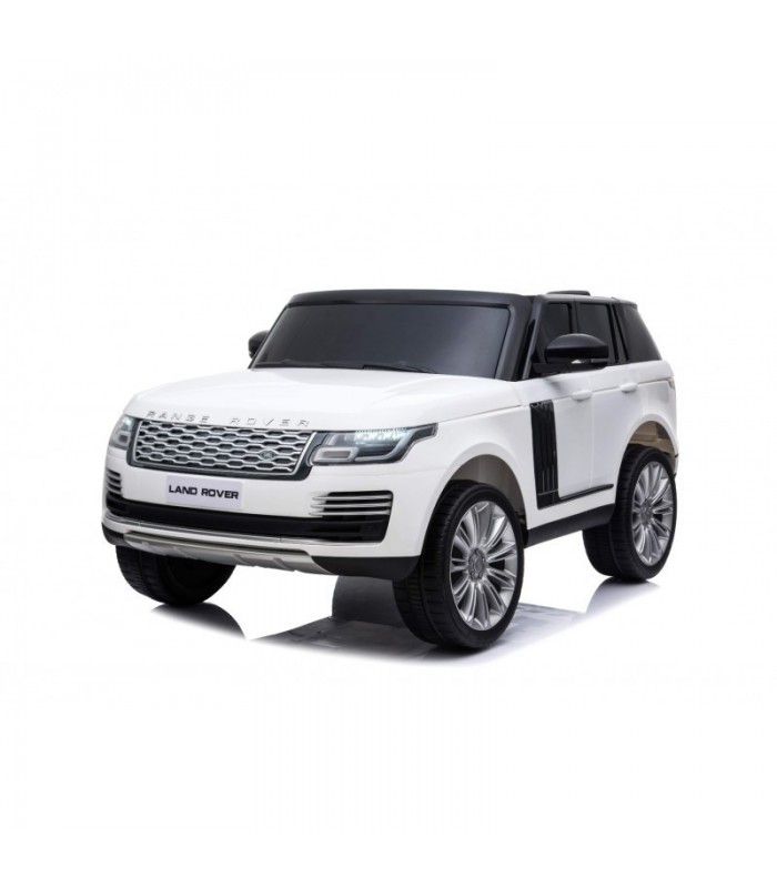 Voiture electrique enfànt range rover 12V 2 places blanc dou