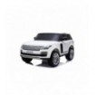 Voiture électrique 2 places pour enfant 12V Range Rover Blanche + LCD