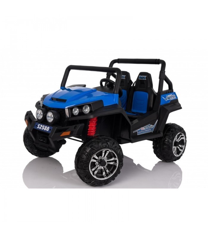 Buggy electrique enfànt 2 places 24V RSX buggy couleur BLEU-