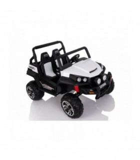 Buggy electrique enfànt 2 places 24V RSX buggy couleur Blanc