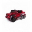 Voiture électrique 2 places pour enfant 12V Mercedes-Benz G63 6X6 Rouge Métallisée + LCD