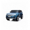 Voiture électrique 2 places pour enfant 12V Range Rover Bleue Métallisée + LCD