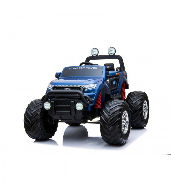 Voiture électrique Ford Monster Truck 4X4 Peinture bleue tél