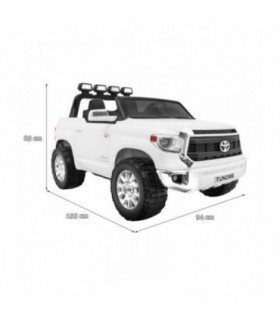 Voiture électrique 2 places 24V Toyota Tundra XXL Blanche