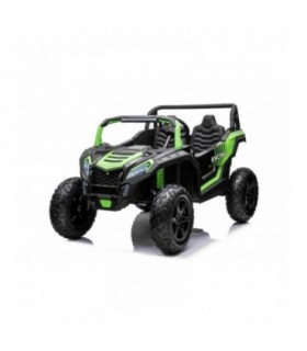 Voiture jouet autoporté électrique UTV XXL 24V Vert deux pla