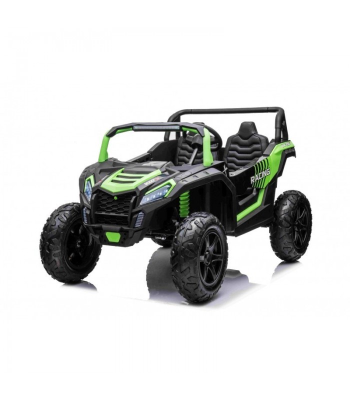 Voiture jouet autoporté électrique UTV XXL 24V Vert deux pla