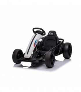 DRIFT-CAR 24V Rouge Roues de dérive lisses Moteur 2 x 350W M