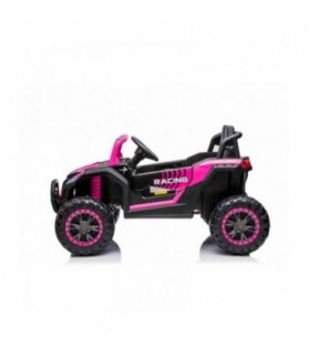 Voiture électrique 2 places 12V Buggy UTV 2000 Rose - Pack Luxe