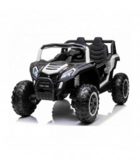 Voiture électrique 2 places 12V Buggy UTV 2000 Blanche - Pack Luxe