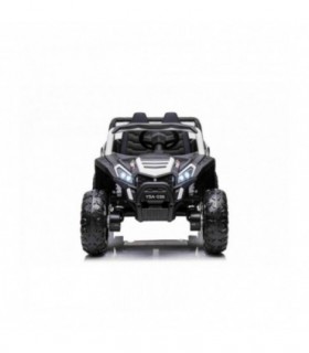 Voiture électrique 2 places 12V Buggy UTV 2000 Blanche - Pack Luxe