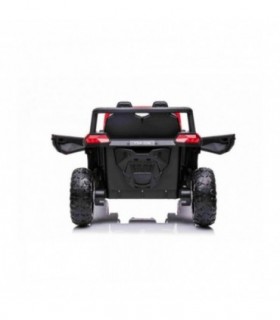 Voiture électrique 2 places 12V Buggy UTV 2000 Rouge - Pack Luxe