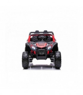 Voiture électrique 2 places 12V Buggy UTV 2000 Rouge - Pack Luxe
