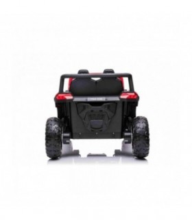 Voiture électrique 2 places 12V Buggy UTV 2000 Rouge - Pack Luxe