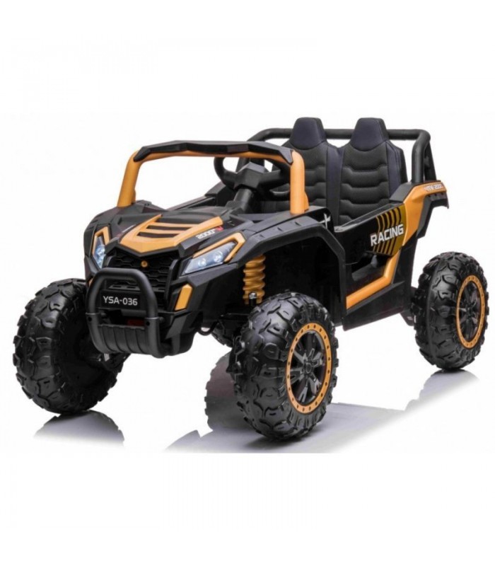Voiture électrique 2 places 12V Buggy UTV 2000 Gold - Pack Luxe