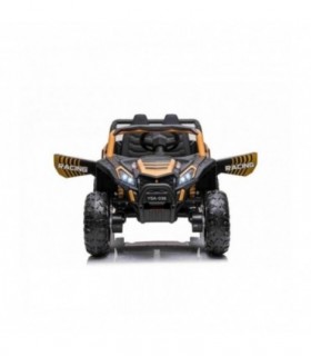 Voiture électrique 2 places 12V Buggy UTV 2000 Gold - Pack Luxe